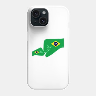 Brazil Baby Fist Bump Patriot Flag Series Phone Case