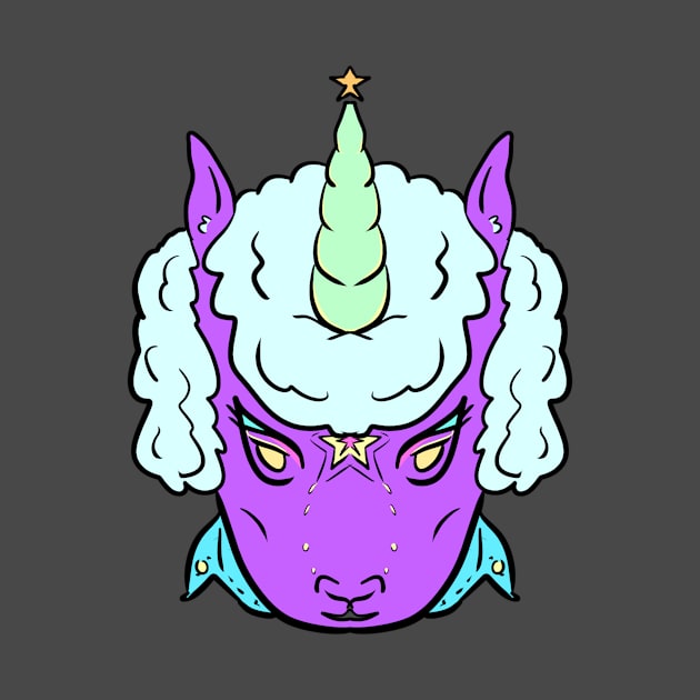 Unicorn Punk (purple) by Adaser