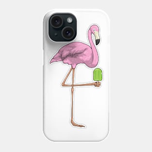 Flamingo Popsicle Phone Case