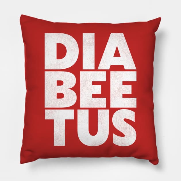 Diabeetus Pillow by darklordpug