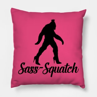 Sass Squatch Pillow