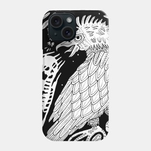 Devil Bird Bestiary Art Phone Case