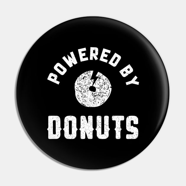 Powered By Donut Pin by thriftjd