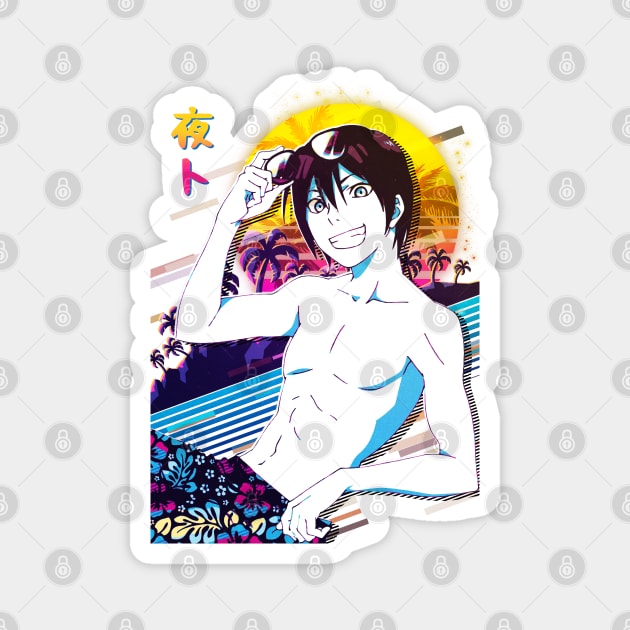 Noragami - Yato Magnet by 80sRetro