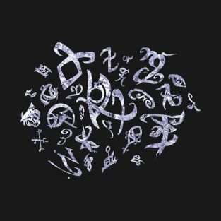Shadowhunters rune / The mortal instruments - diamond  group of rune - Parabatai - Mundane gift idea T-Shirt