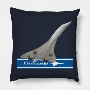 Concorde in flight Pillow
