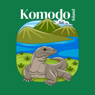 Komodo Island (Indonesia Travel) T-Shirt