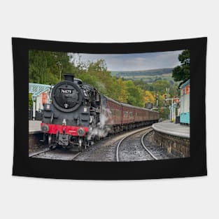 Steam Train Tapestry