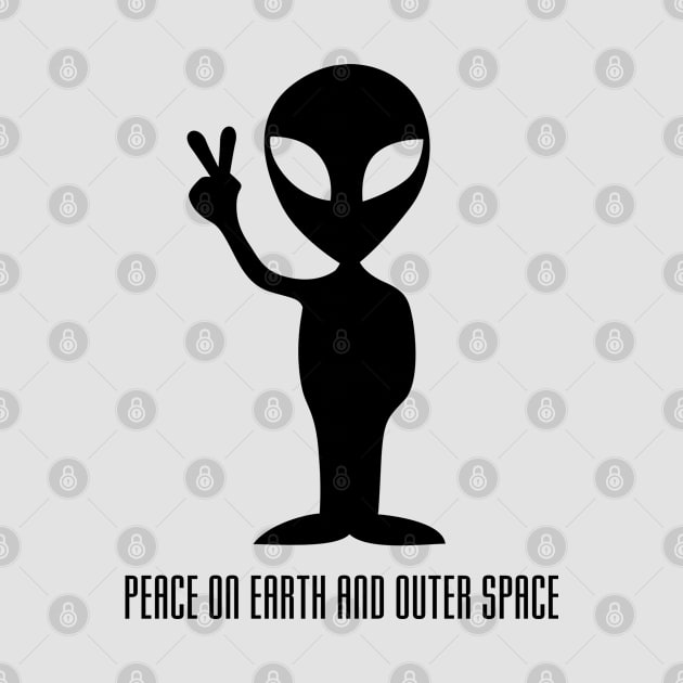 Peace on earth and outer space - align peace sign design by CyndyK