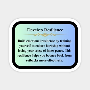 Resilience Stoic Thoughts Magnet