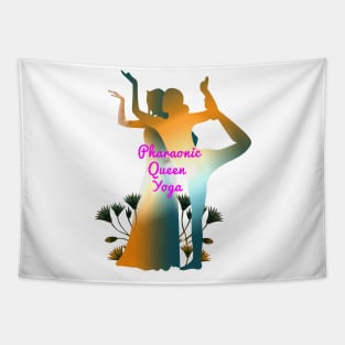 Pharaonic queen yoga Tapestry