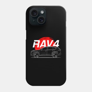 RAV4 SUV Minimalist Style Phone Case