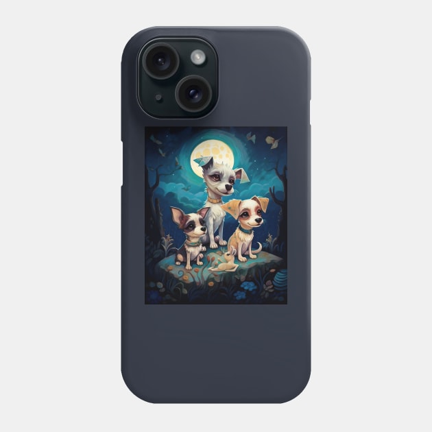 Three cute puppies Phone Case by Tarrby