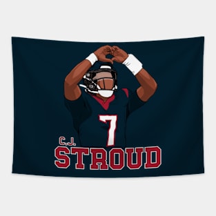 CJ STROUD Tapestry