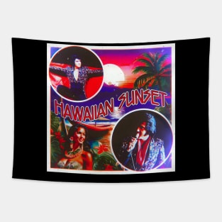 Hawaiian Sunset Tapestry