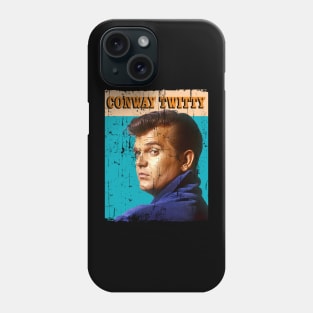 Art drawing Conway Twitty VINTAGE Phone Case