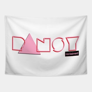 Pansy Reclaimed - Pink Triangle Tapestry