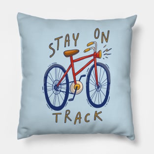 Stay On Track Pillow