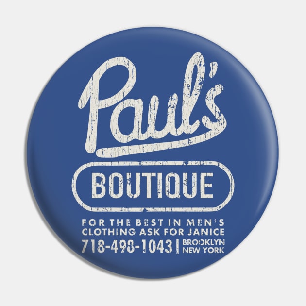 Pauls Boutique - Distressed Pin by Black Red Store