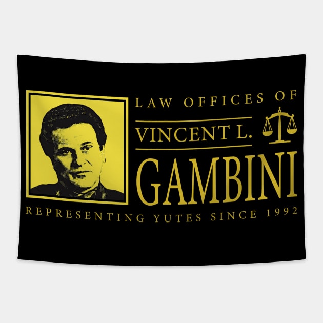 Law Offices of Vincent Gambini Tapestry by Alema Art