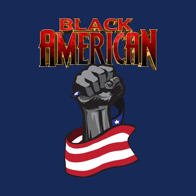 Black American - Red by UnOfficialThreads