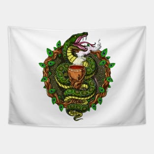 Ayahuasca Snake Tapestry