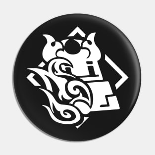 Genshin Impact Thoma Emblem - White Pin