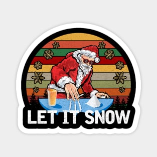 LET IT SNOW Magnet