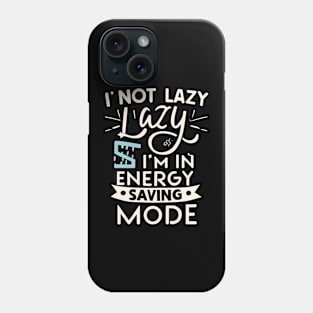 Energy-Saving Mode Humor Phone Case