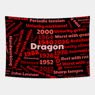 Year of the dragon 2024 Tapestry