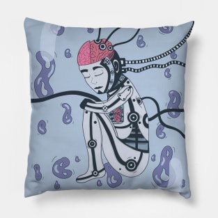 Cyborg Pillow