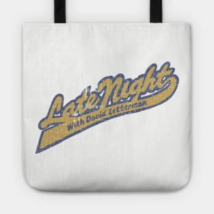 Vintage Late Night David Letterman Tote