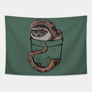 Pocket Cute False Water Cobra Tapestry