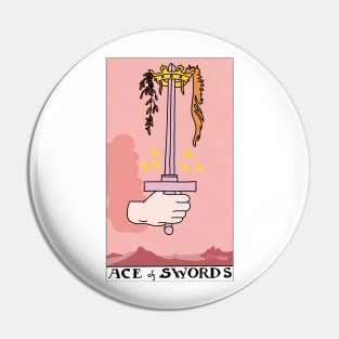 Ace of Swords Pin