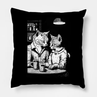 Romantic Cat Pillow