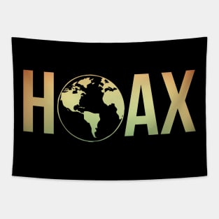 Hoax Conspiracy Theory Flat Earth Truther Tapestry