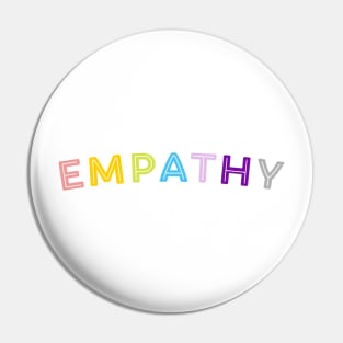 Empathy Rainbow Pin