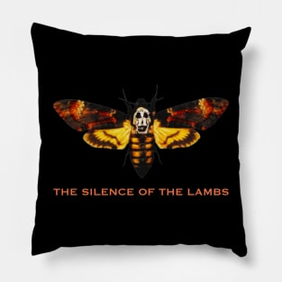 the silence of the lambs butterfly Pillow