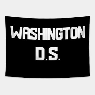 Washington District of Columbia DC Vintage Sports Design Nav Tapestry