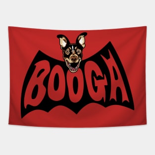 Booga in a bat shape Tapestry