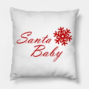 Santa Baby Pillow