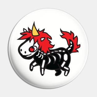 Gary the Unicorn the Skelly Pin