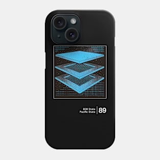 Pacific State / Minimalist Graphic Artwork Design Phone Case