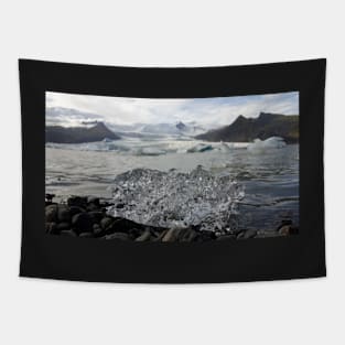 Icelandic Glacial Ice Picture Tapestry