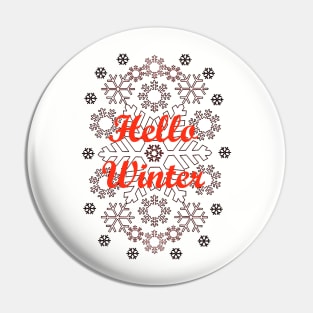 Hello Winter Pin