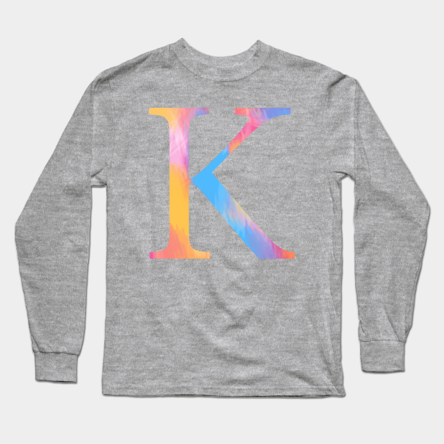 Krydret Serena Tilpasning Sunrise Kappa Letter - Rainbow - Long Sleeve T-Shirt | TeePublic