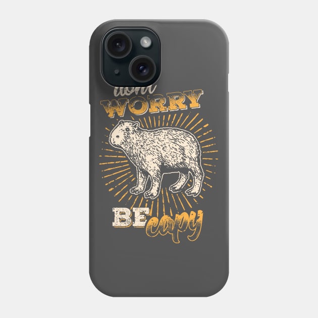 Capybara Phone Case by dan89