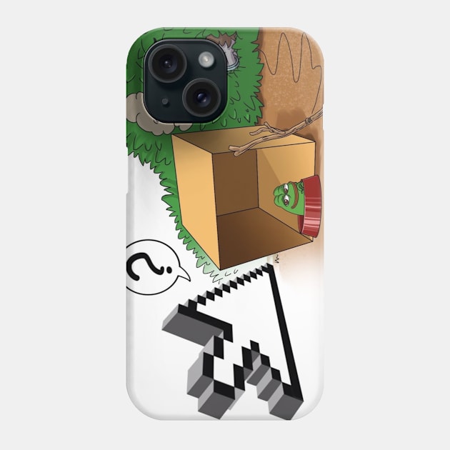 Clickbait Phone Case by Schmeckle