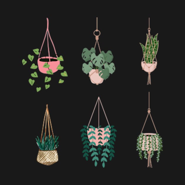 Hanging Planters For Pot Head by larfly