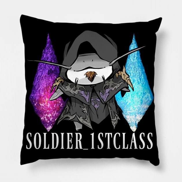 Full  Logo No Glyph, DRG Back Pillow by Soldier_1stClass